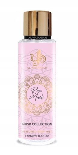 Al Wataniah Rose Musk mgiełka do ciała W 250ml