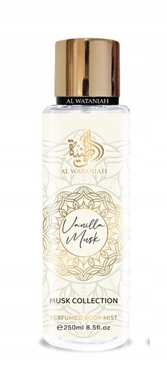 Al Wataniah Vanilla Musk mgiełka do ciała W 250ml