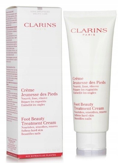 Clarins Foot Beauty Treatment krem do nóg przeciw obrzękom 125ml oryginał
