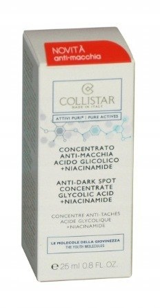 Collistar Anti-Dark Spot Concentrate emulsja do twarzy 25ml oryginał