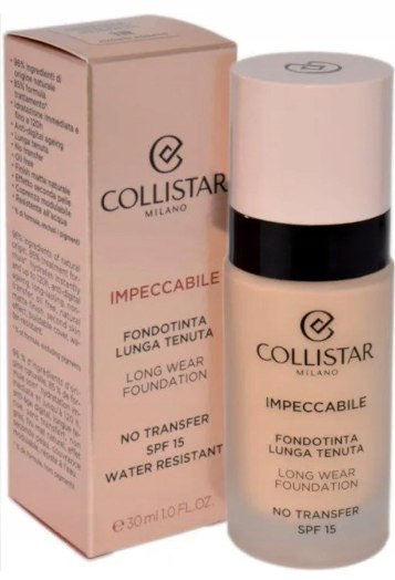 Collistar Impeccabile Long Wear podkład 1R Avorio Rosato 30ml oryginał