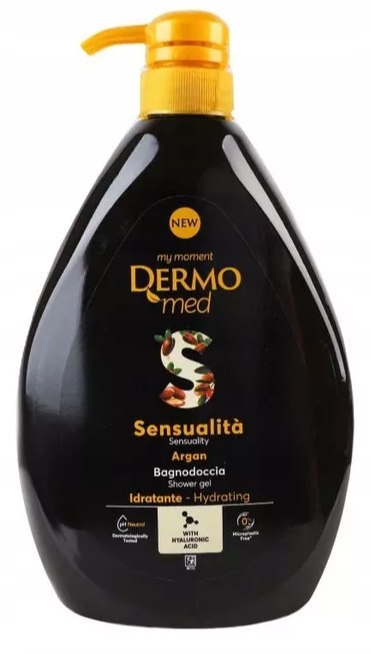 Dermomed Shower Gel Argan żel pod prysznic z pompką 1L