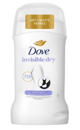Dove Advanced Care Invisible Dry 72H antyperspirant w sztyfcie W 50ml