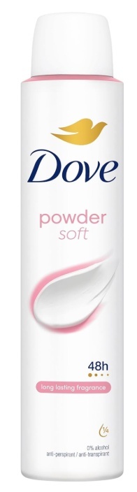 Dove Powder Soft 48H antyperspirant w sprayu W 200ml