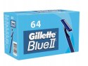 Gillette Blue II jednorazowe maszynki do golenia męskie 64 sztuki