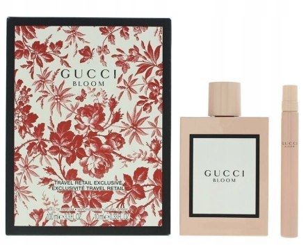 Gucci Bloom EDP W 100ml + 10ml travel spray set zestaw damski