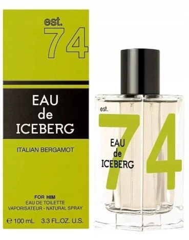 Iceberg Eau de Iceberg Italian Bergamot EDT M 100ml folia