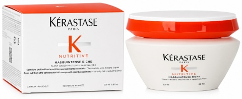 Kerastase Nutritive Masquintense Riche maska do włosów suchych 200ml folia