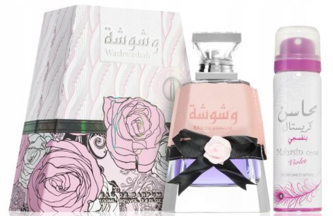 Lattafa Washwashah EDP W 100ml folia + dezodorant