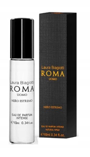 Laura Biagiotti Roma Uomo Nero Estremo EDP M 10ml