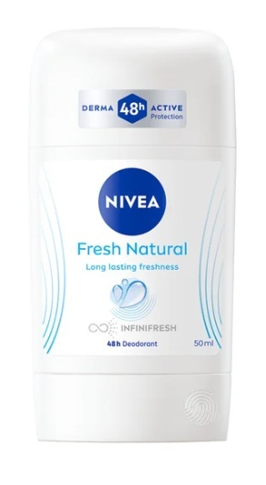 Nivea Fresh Natural antyperspirant w sztyfcie W 50ml