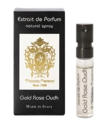 Próbka Tiziana Terenzi Gold Rose Oudh ekstrakt perfum U 1,5ml