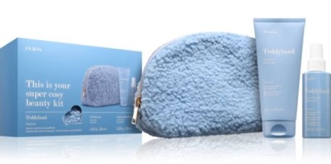 Pupa Teddyland Hazelnut Milk Blue Chamomille zestaw kosmetyków kosmetyczka