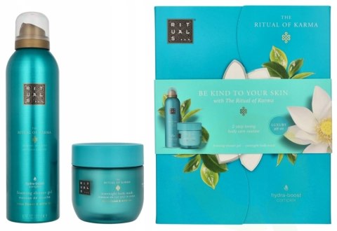 Rituals The Ritual of Karma pianka pod prysznic, maska na noc zestaw set