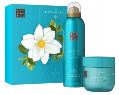 Rituals The Ritual of Karma pianka pod prysznic, maska na noc zestaw set