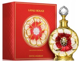 Swiss Arabian Layali Rouge olejek perfumowany W 15ml folia