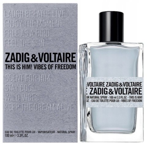 Zadig & Voltaire This is Him! Vibes of Freedom EDT M 100ml oryginał