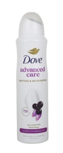 Dove Advanced Care Acai Berry 72H antyperspirant w sprayu W 150ml