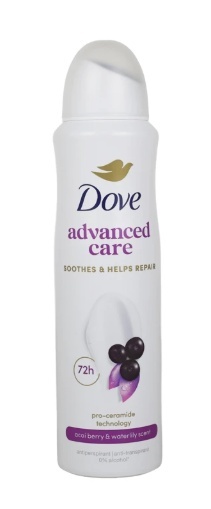 Dove Advanced Care Acai Berry 72H antyperspirant w sprayu W 150ml