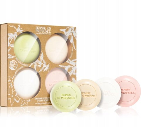 Jeanne en Provence zestaw mydeł do ciała 4 x 100g