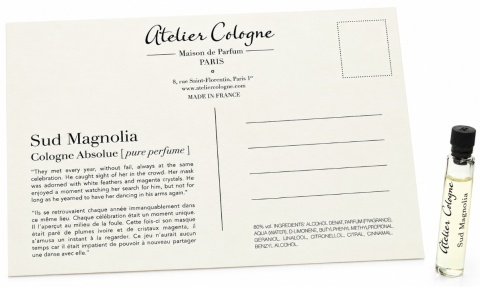 Próbka Atelier Cologne Sud Magnolia Cologne Absolue perfumy U