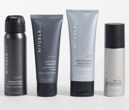 Rituals Homme zestaw 4 kosmetyków do ciała i twarzy