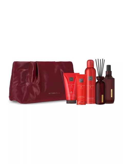 Rituals The Ritual of Ayurveda 5-częściowy zestaw dla kobiet z torebką